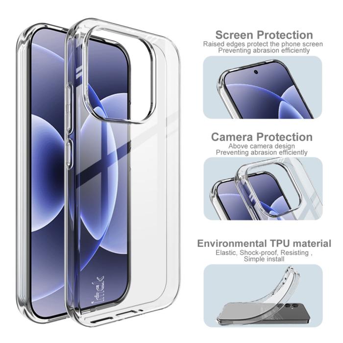 Bild 4, IMAK Xiaomi 17 Skal Soft TPU Transparent