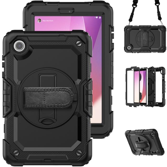 Bild 2, Lenovo Tab M8 (Gen 4) Skal Solid360 Svart