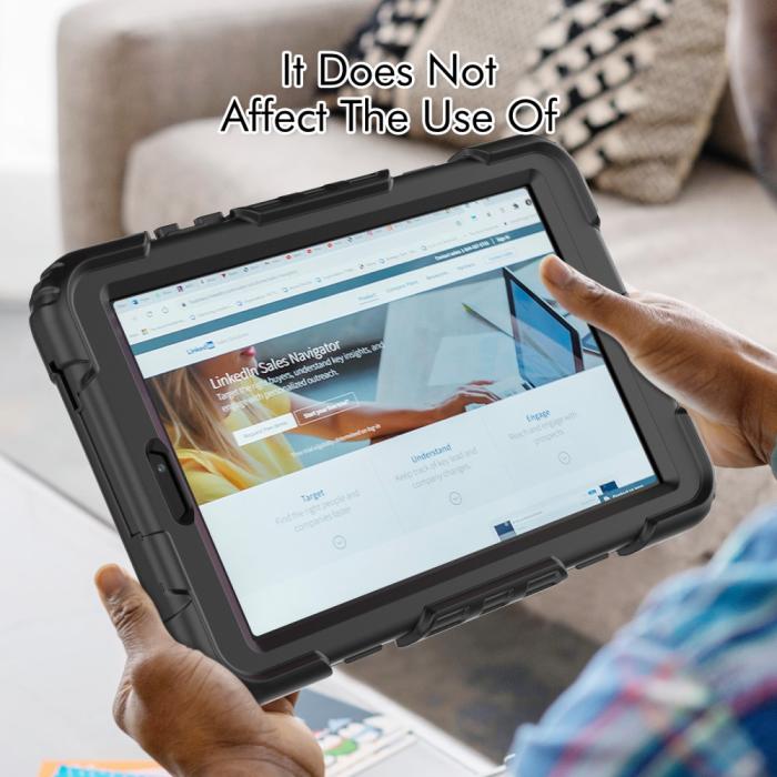 Bild 5, Lenovo Tab M8 (Gen 4) Skal Solid360 Svart