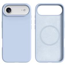 iPhone Air Skal MagSafe Liquid Silikon Bl&aring;