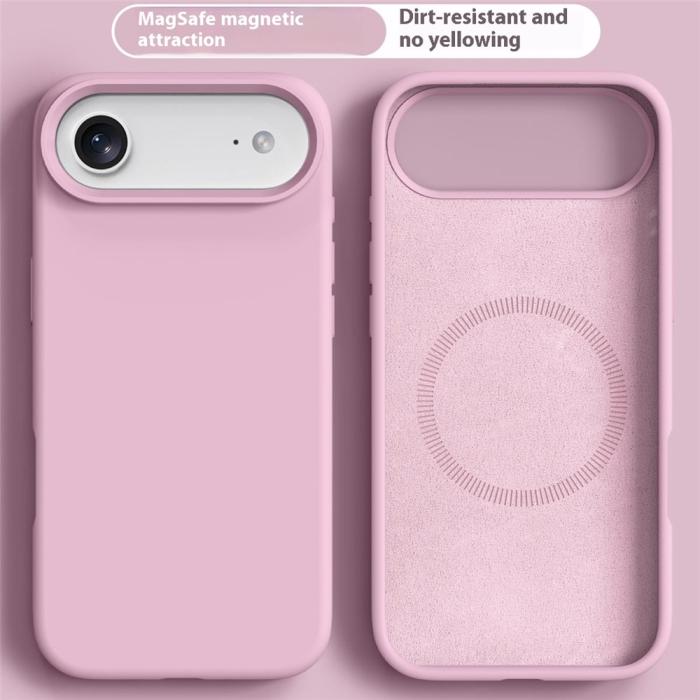 Bild 2, iPhone Air Skal MagSafe Liquid Silikon Rosa