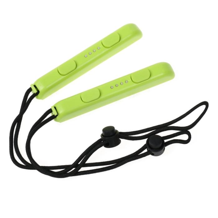 Bild 2, 2-PACK Nintendo Switch Joy-Con Strap/Extender Ljus Grön