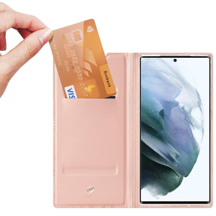 Bild 3, DUX DUCIS Samsung Galaxy S22 Ultra Fodral Skin Pro Roséguld