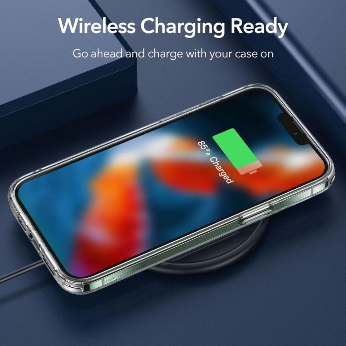 Bild 6, ESR iPhone 13 Pro Skal Hybrid + 2-PACK Skärmskydd Transparent