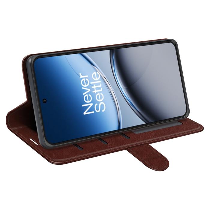 Bild 3, OnePlus Nord 4 Fodral Crazy Horse Brun