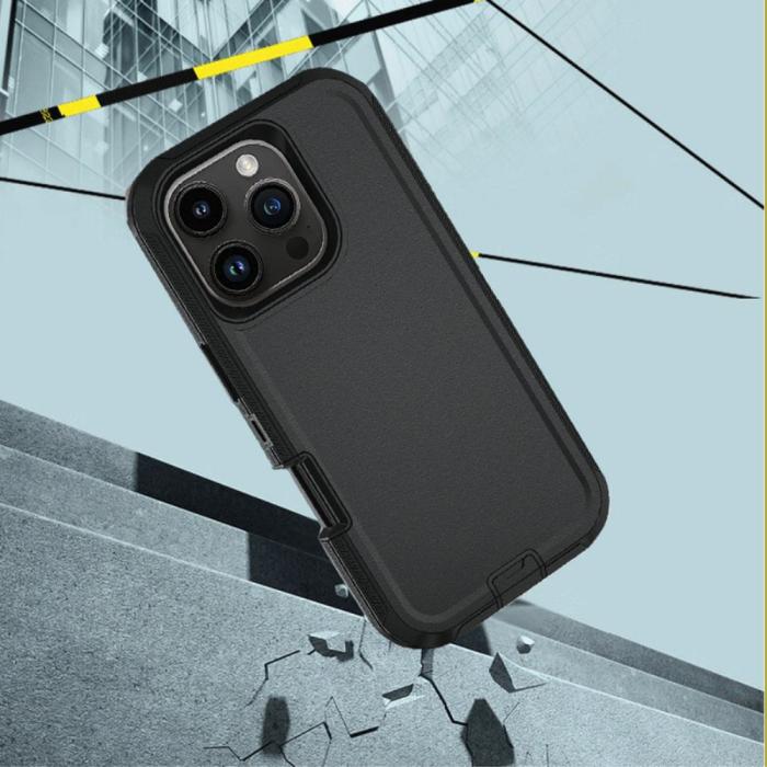 Bild 3, iPhone 16 Pro Skal Xtreme Shockproof Hybrid Röd
