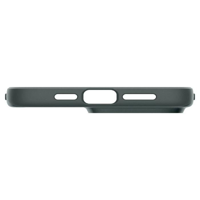 Bild 6, Spigen iPhone 15 Pro Skal Thin Fit Abyss Green