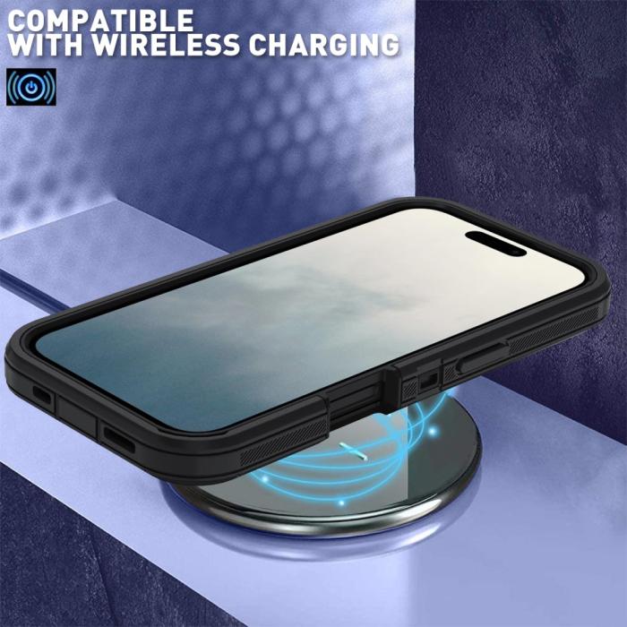 Bild 5, iPhone 16 Plus Skal Xtreme Shockproof Hybrid Svart