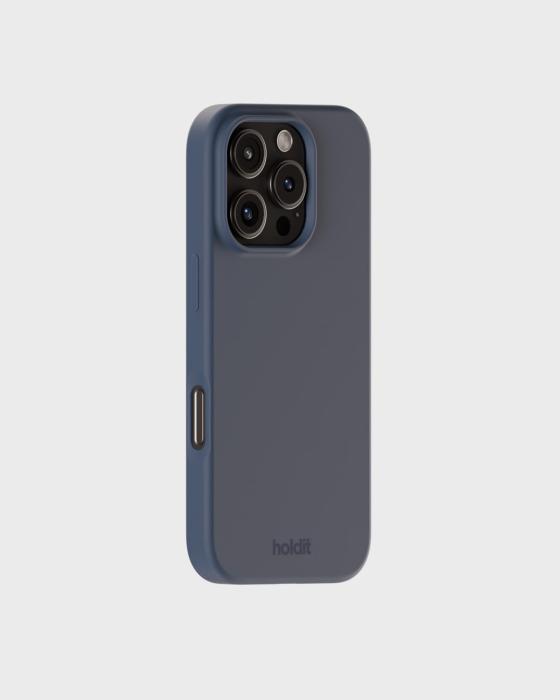 Bild 2, holdit iPhone 16 Pro Mobilskal Silikon Pacific Blue