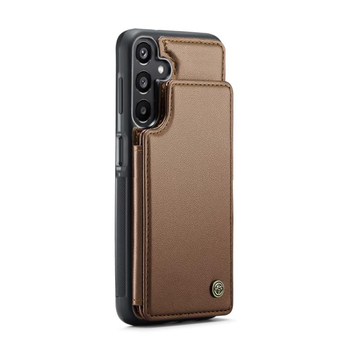 Bild 2, CASEME Samsung Galaxy A16 Skal RFID Kickstand Plånbok Brun