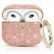 Kingxbar AirPods 3 Skal Bling Glitter Rosa