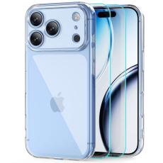 T-P iPhone 18 Pro/17 Pro Skal FlexAir + 2-PACK Sk&auml;rmskydd