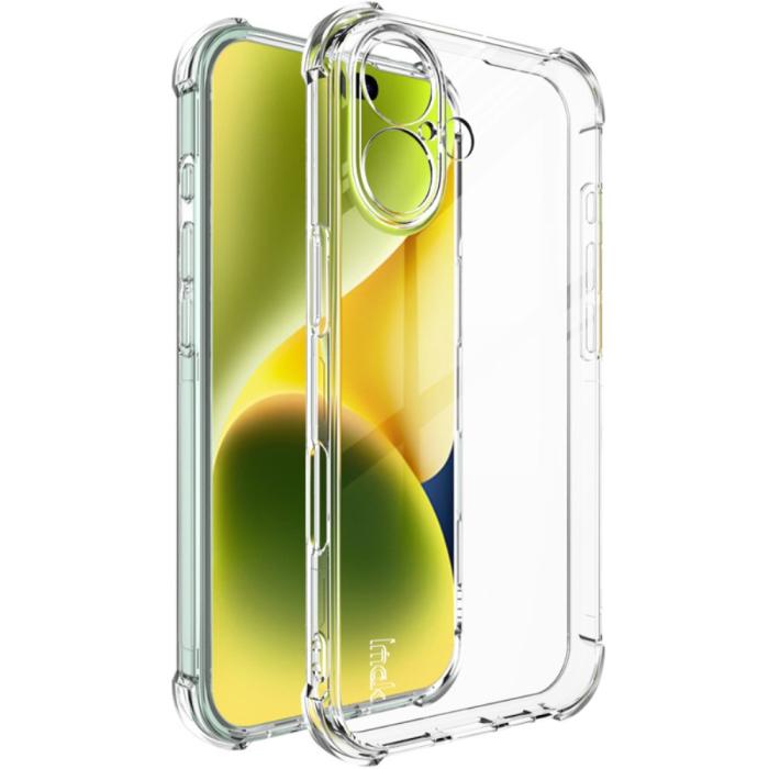 Bild 1, IMAK iPhone 16 Skal Shockproof TPU Transparent