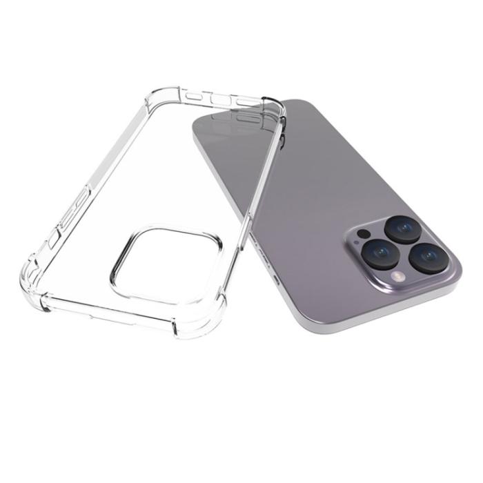 Bild 3, iPhone 15 Pro Max Skal Shockproof TPU Transparent