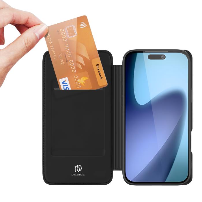 Bild 2, DUX DUCIS iPhone 17 Fodral Skin Pro Svart