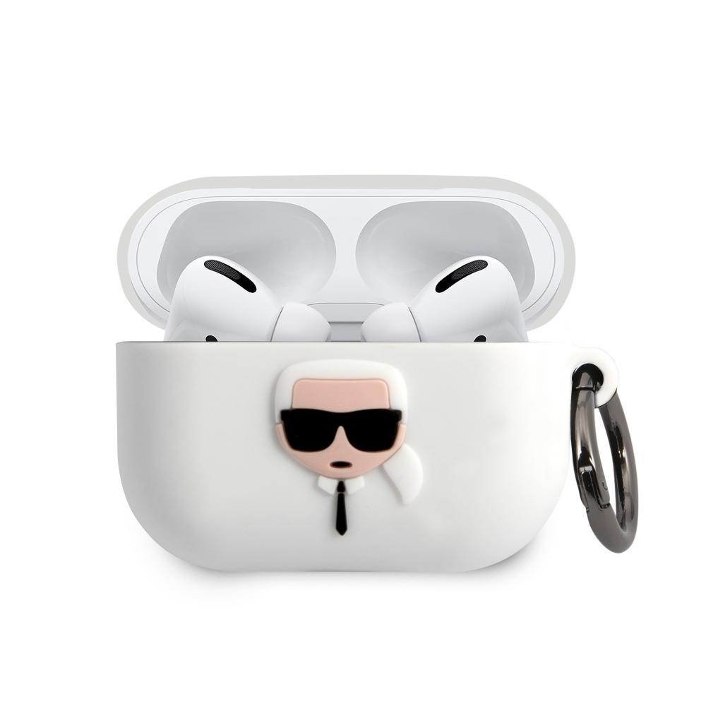 Karl Lagerfeld Iconic AirPods Pro Fodral Vit