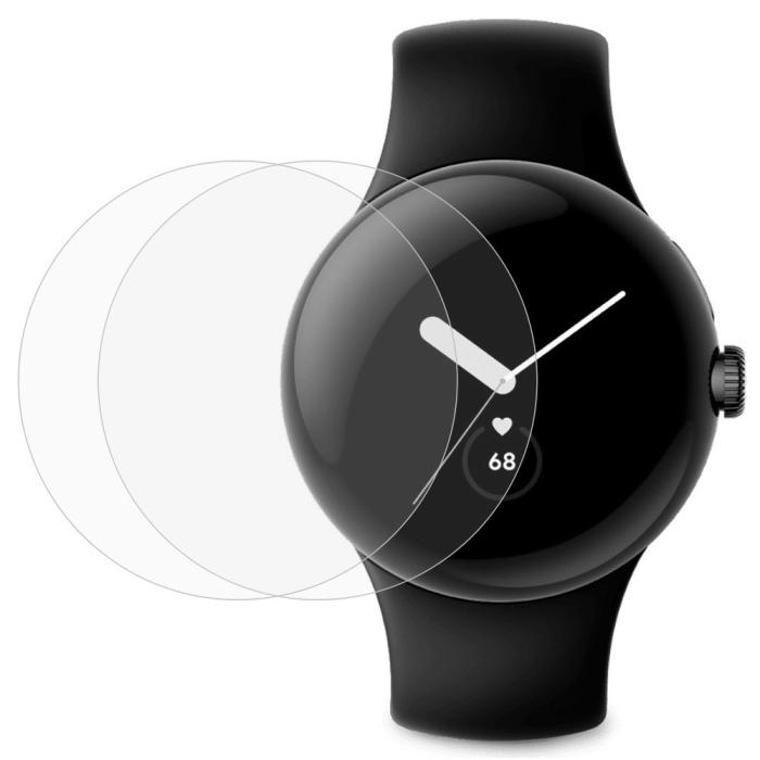 Bild 1, Google Pixel Watch 3/2 41mm Skämskydd 2-PACK TPU