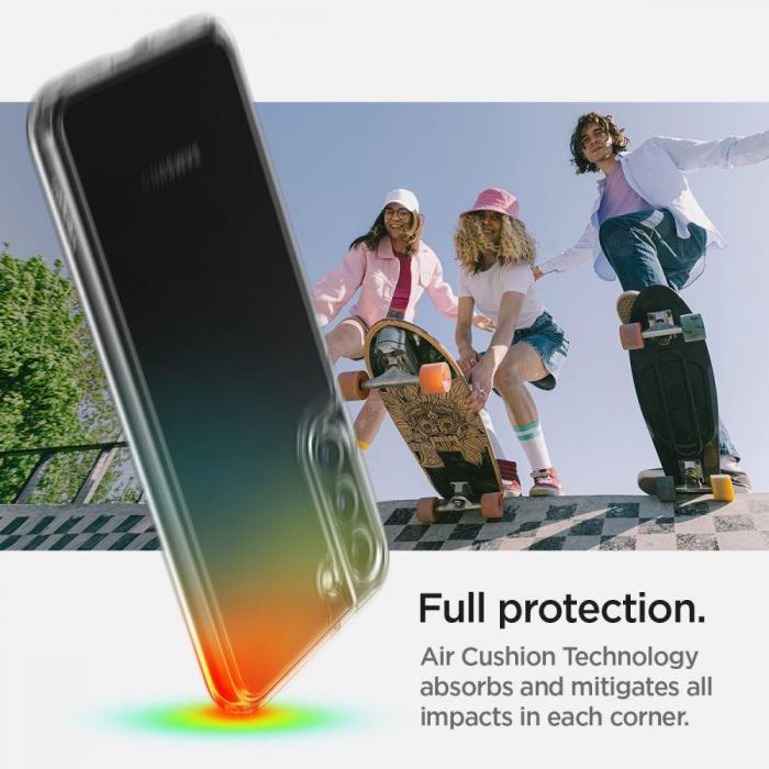 Bild 6, Spigen Samsung Galaxy S22 Skal Ultra Hybrid Transparent