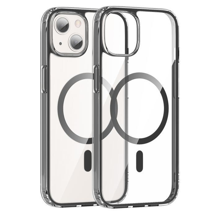 Bild 2, ColorPop iPhone 13 Skal CH MagSafe Transparent/Svart