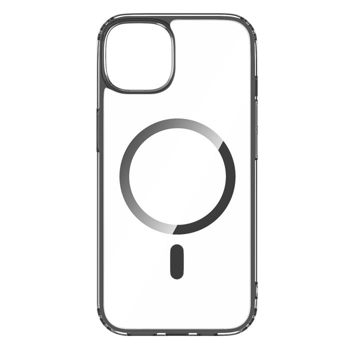 Bild 3, ColorPop iPhone 13 Skal CH MagSafe Transparent/Svart