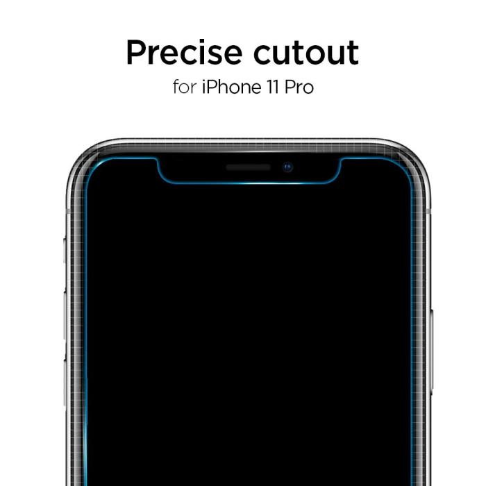 Bild 6, Spigen iPhone 11/ XR 2-PACK ALM Glas.tR Slim Härdat Glas
