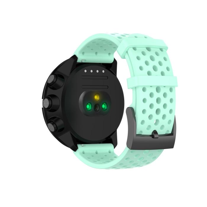 Bild 3, Ihåligt Silikon Armband Suunto (24mm) Cyan
