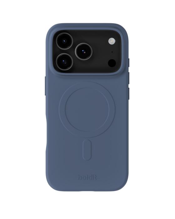 Bild 1, holdit iPhone 17 Pro Max Mobilskal Soft MagSafe Pacific Blue