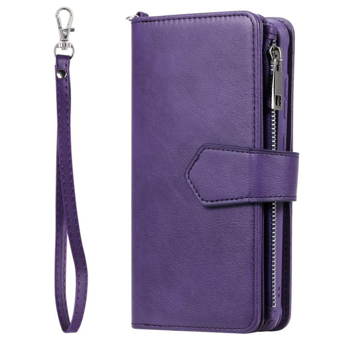 Bild 4, Samsung S20 Plus - 2in1 Magnet Skal / Plånboksfodral - Lila