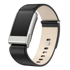 Whoop MG Klockarmband &Auml;kta L&auml;der Svart