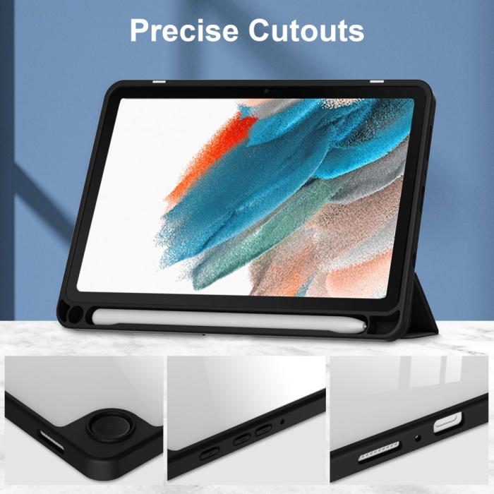 Bild 2, Samsung Galaxy Tab A9 Fodral Hybrid Pennhållare Svart