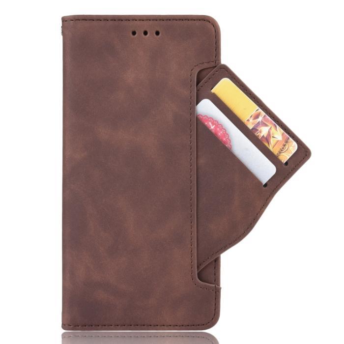 Bild 3, Samsung Galaxy S21 FE Fodral Med Avtagbart Kortfodral Brun
