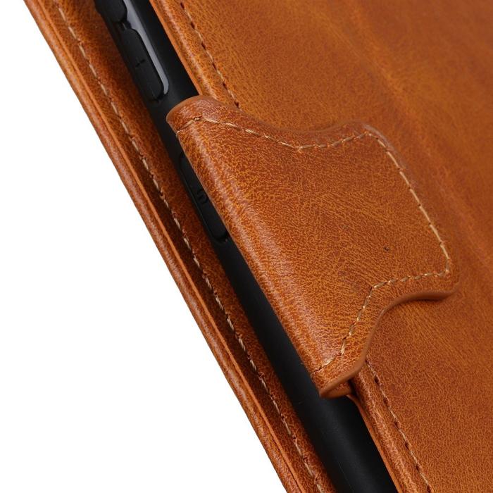 Bild 5, Xiaomi Redmi Note 12 4G Fodral Crazy Horse Läder Brun