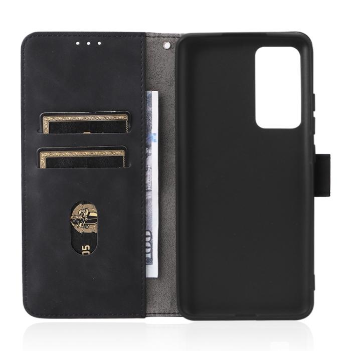 Bild 4, Xiaomi 12 Fodral Skin Touch Läder Svart