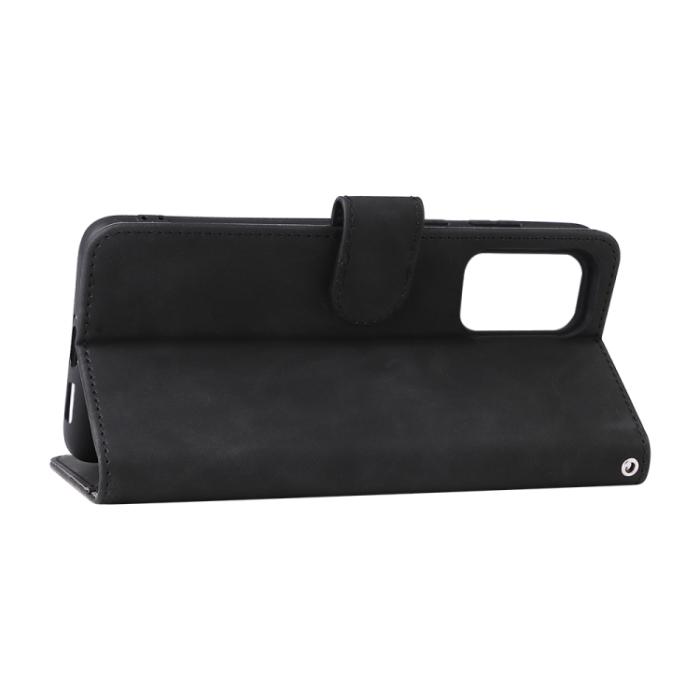 Bild 5, Xiaomi 12 Fodral Skin Touch Läder Svart