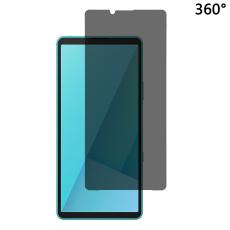 Sony Xperia 10 VII Sk&auml;rmskydd H&auml;rdat Glas Privacy