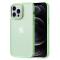 iPhone 12 / 12 Pro Skal Classic Hybrid Matt Matcha Green