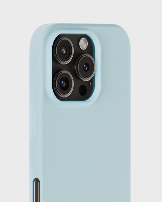 Bild 4, holdit iPhone 16 Pro Mobilskal Silikon Mineral Blue