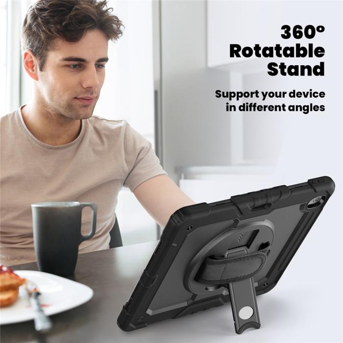 Bild 6, iPad Air 13 2026-2024 Skal 360 Shockproof Hybrid Kickstand