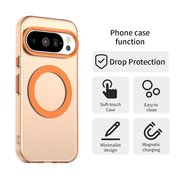 Bild 2, Google Pixel 10 Pro XL Skal MagSafe Hybrid Orange