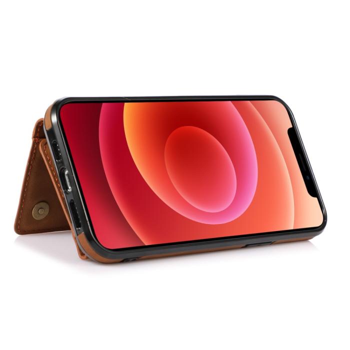 Bild 3, iPhone 15 Plus Skal Kickstand Med Kortfack Blå