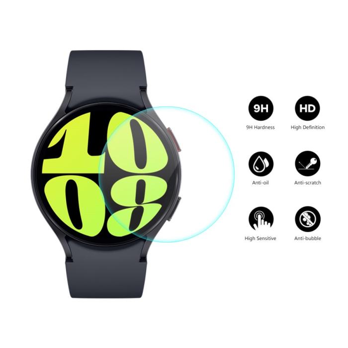 Bild 2, ENKAY Galaxy Watch 6 44 mm 2-PACK Skärmskydd Härdat Glas
