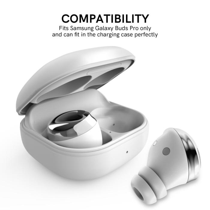Bild 4, AHASTYLE Galaxy Buds Pro 3 Öronpluggar 3-PACK Vit