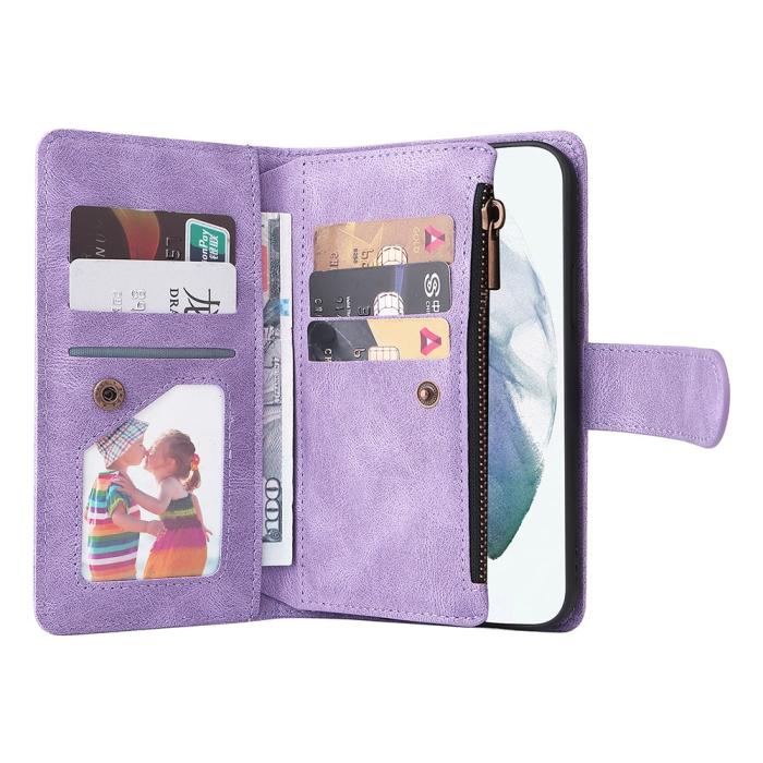 Bild 6, Samsung Galaxy S22 Ultra Fodral Multifunktionellt Lila