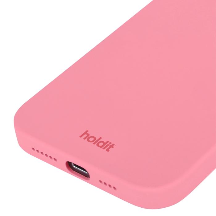 Bild 3, holdit iPhone 15 Pro Max Mobilskal Silikon Rouge P