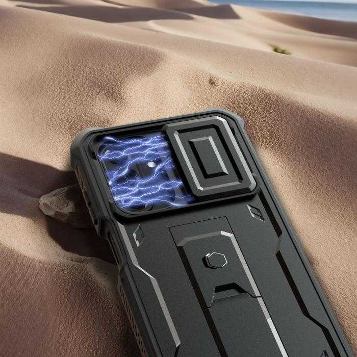 Bild 2, Tech-Protect Samsung Galaxy A17 Skal Kevlar Cam+ Svart