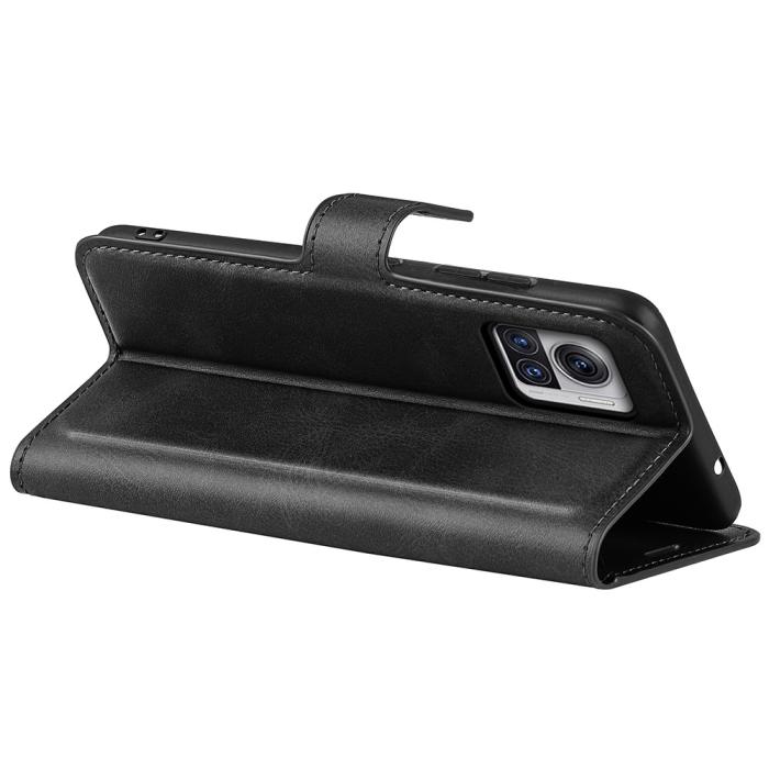Bild 4, Motorola Edge 30 Ultra 5G Fodral Läder Svart