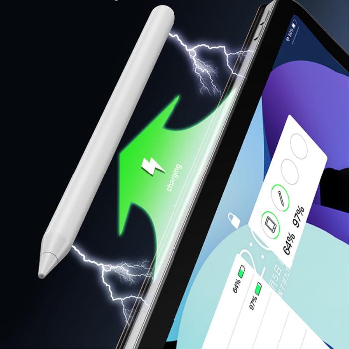 Bild 4, ESSAGER Stylus Touch Pen Med Trådlös Laddning Vit
