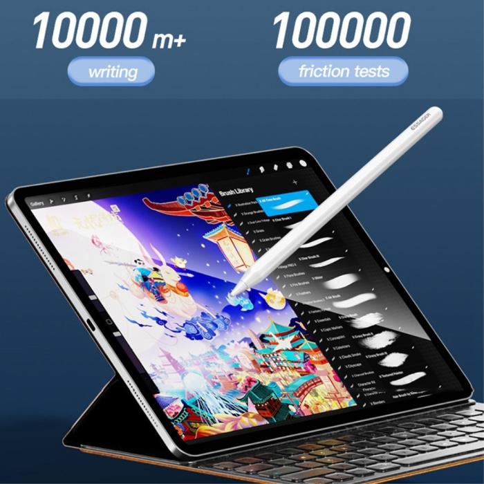 Bild 5, ESSAGER Stylus Touch Pen Med Trådlös Laddning Vit