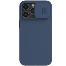 iPhone 13 Pro Max - NILLKIN MagSafe CamShield Silky Liquid Skal - Blå