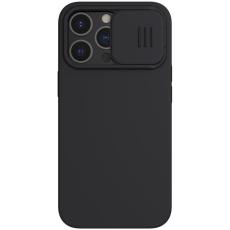 iPhone 13 Pro Max - NILLKIN MagSafe CamShield Silky Liquid Skal - Svart